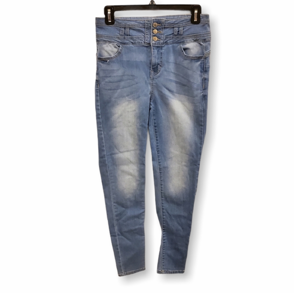 HIGH WAISTED Butt Lifting Light Blue Jeans